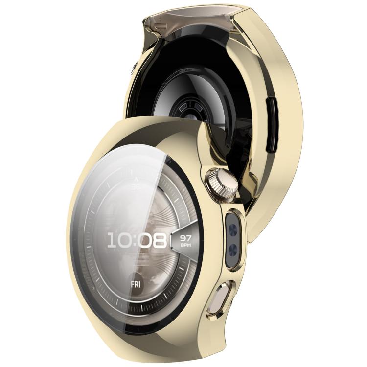 For Huawei Watch 5 46mm Electroplated TPU Full Coverage Watch Protective Case(Light Gold) - free shipping - PMC Jewellery - Order now!