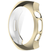 For Huawei Watch 5 46mm Electroplated TPU Full Coverage Watch Protective Case(Light Gold)