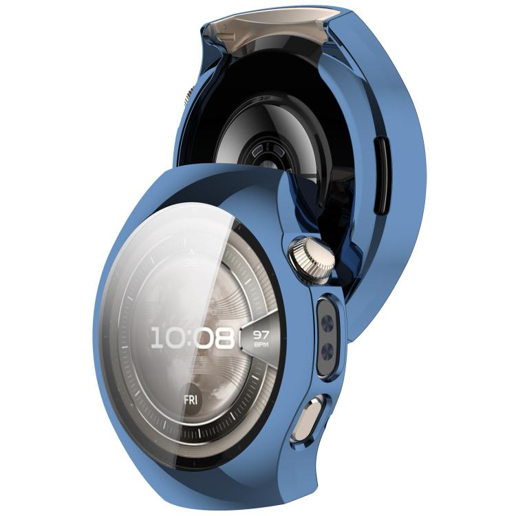 For Huawei Watch 5 46mm Electroplated TPU Full Coverage Watch Protective Case(Blue) - free shipping - PMC Jewellery - Order now!
