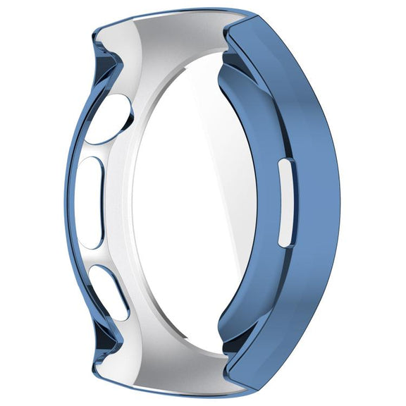 For Huawei Watch 5 46mm Electroplated TPU Full Coverage Watch Protective Case(Blue)