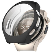 For Huawei Watch 5 46mm Electroplated TPU Full Coverage Watch Protective Case(Black)