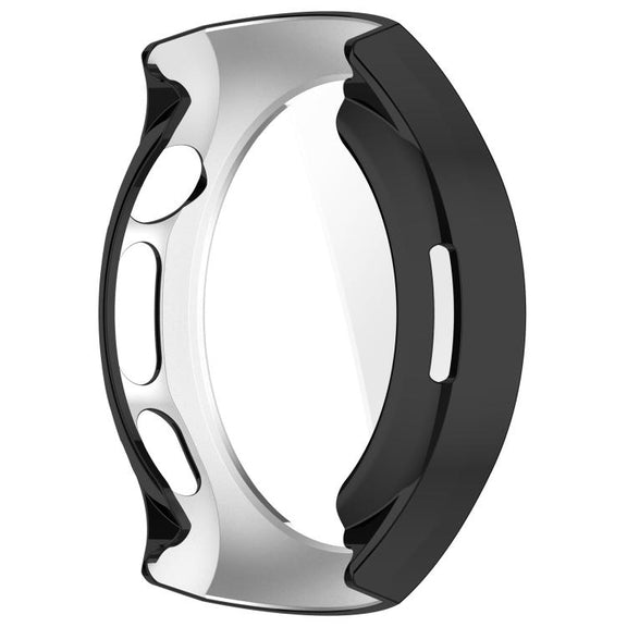 For Huawei Watch 5 46mm Electroplated TPU Full Coverage Watch Protective Case(Black)