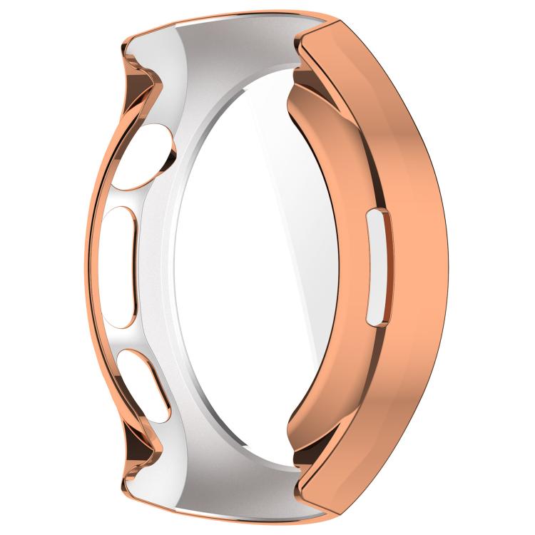 For Huawei Watch 5 46mm Electroplated TPU Full Coverage Watch Protective Case(Rose Gold)