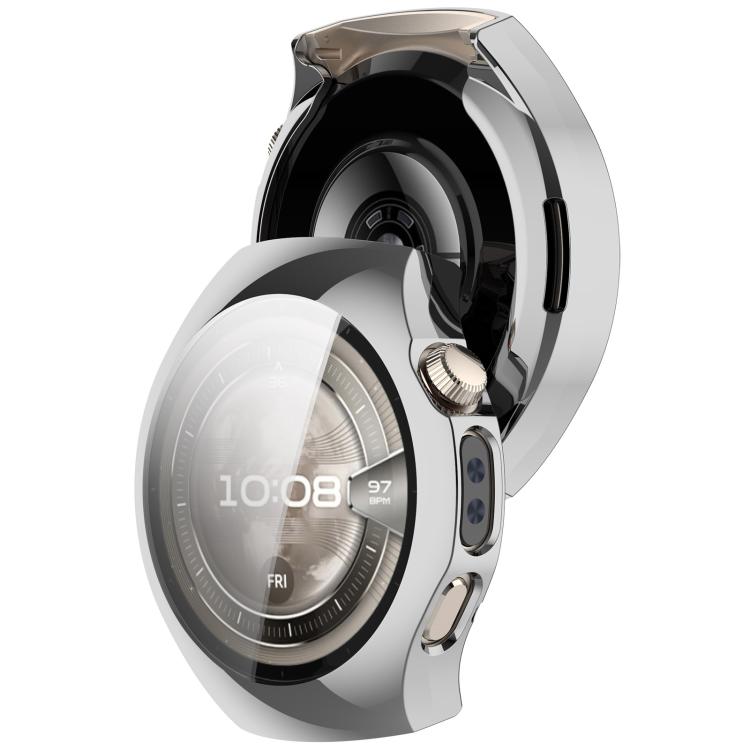 For Huawei Watch 5 46mm Electroplated TPU Full Coverage Watch Protective Case(Silver) - free shipping - PMC Jewellery - Order now!