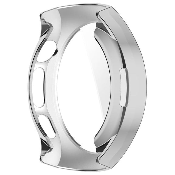 For Huawei Watch 5 46mm Electroplated TPU Full Coverage Watch Protective Case(Silver)