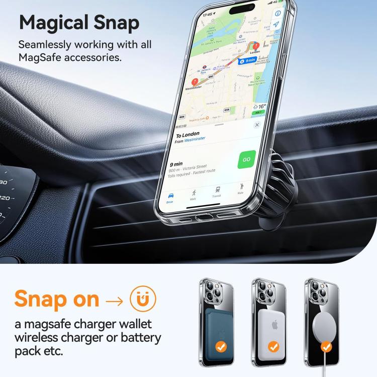 For iPhone 16e Kalebol Highly Transparent PC Hybrid TPU Phone Case - free shipping - PMc TechLife - Order now!