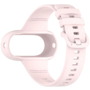 For Insta 360 Go 3 / Go 3S / Go 2 Solid Color Silicone Watch Band(Light Pink)