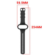 For Insta 360 Go 3 / Go 3S / Go 2 Solid Color Silicone Watch Band(Dark Blue)