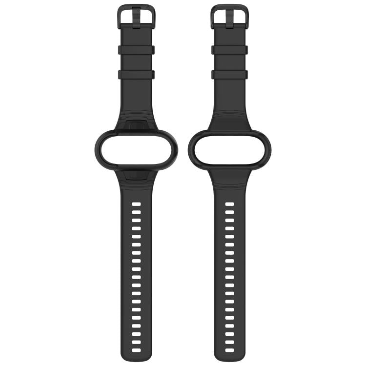 For Insta 360 Go 3 / Go 3S / Go 2 Solid Color Silicone Watch Band(White)
