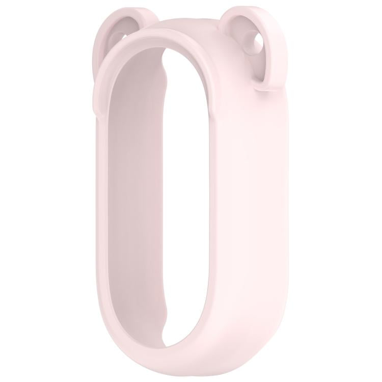 For Insta 360 Go 3S / Go 3  Solid Color Silicone Protective Case(Light Pink)