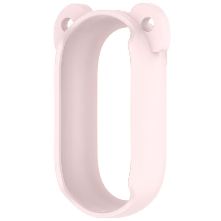 For Insta 360 Go 3S / Go 3  Solid Color Silicone Protective Case(Light Pink)