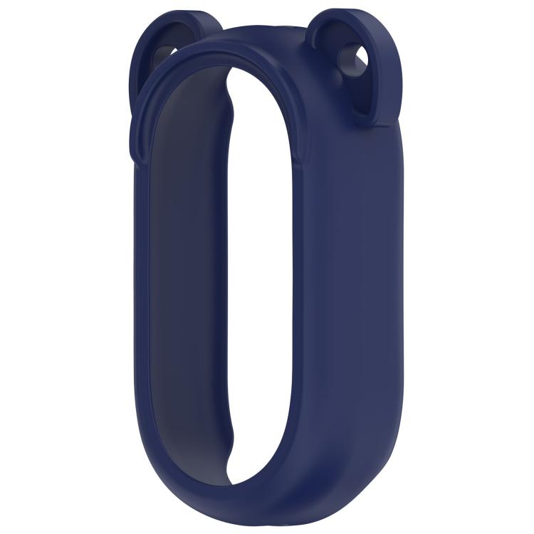 For Insta 360 Go 3S / Go 3  Solid Color Silicone Protective Case(Dark Blue)