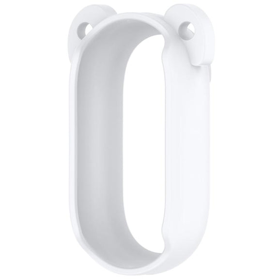 For Insta 360 Go 2 Solid Color Silicone Protective Case(White)
