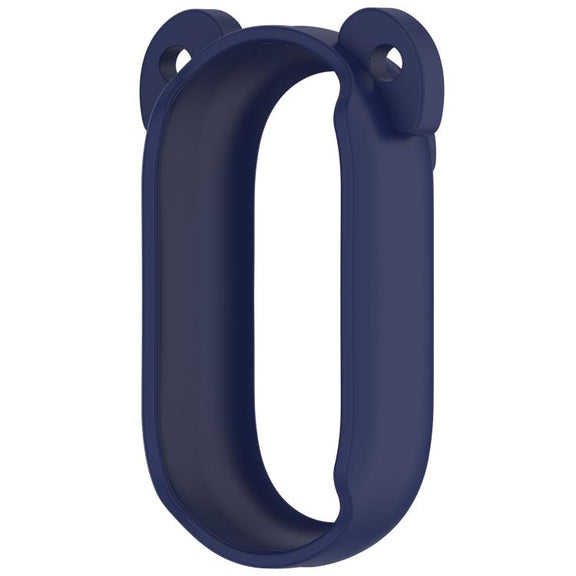 For Insta 360 Go 2 Solid Color Silicone Protective Case(Dark Blue)