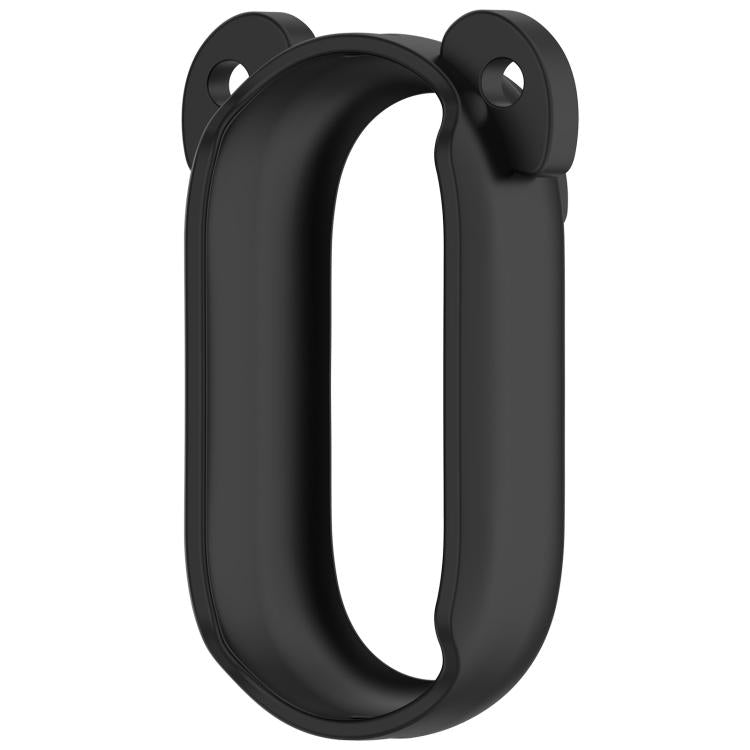 For Insta 360 Go 2 Solid Color Silicone Protective Case(Black)
