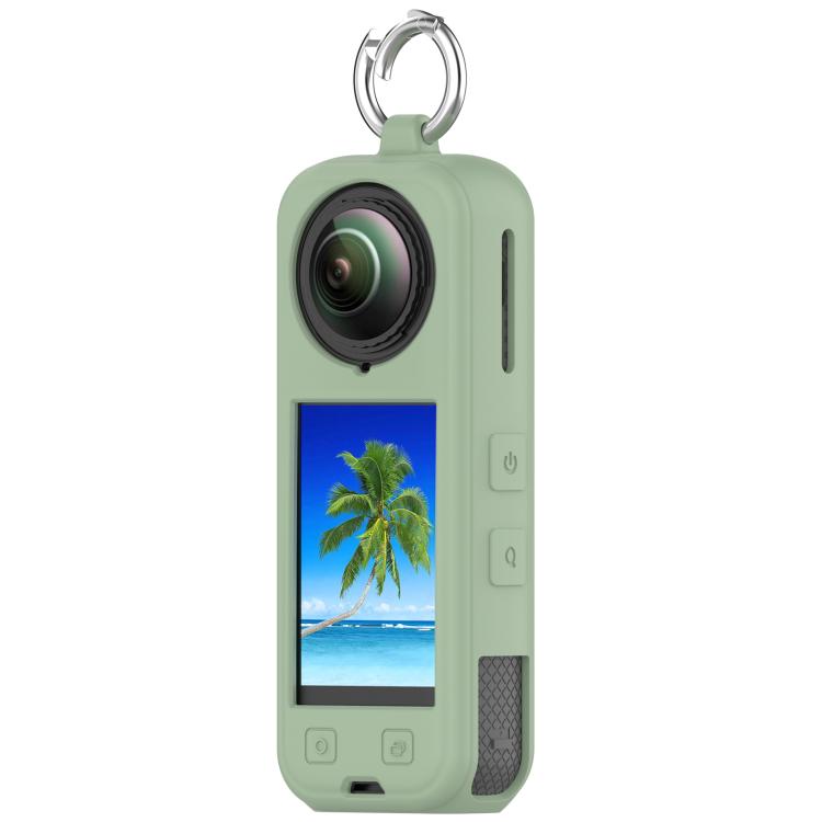For Insta360 X5 Silicone Protective Case(Ice Lake Green) - free shipping - PMC TechLife - Order now!