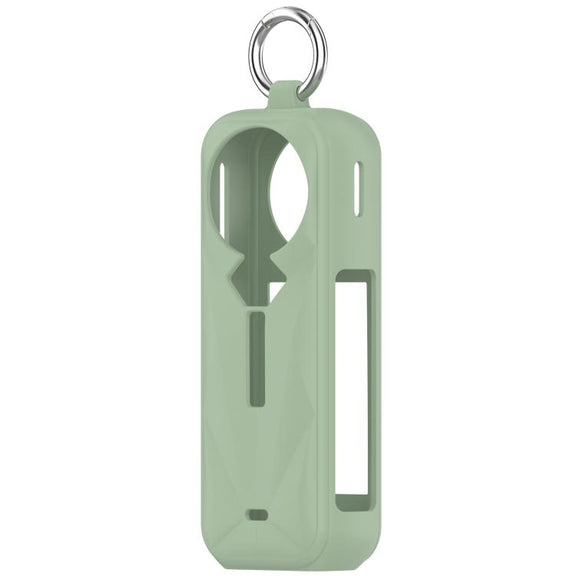 For Insta360 X5 Silicone Protective Case(Ice Lake Green)