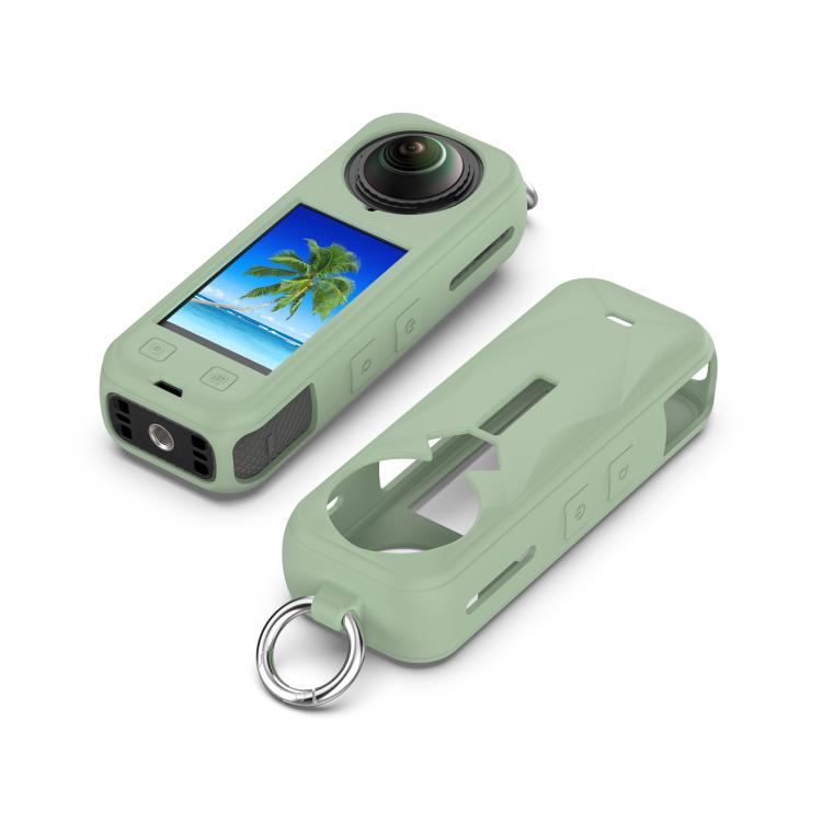 For Insta360 X5 Silicone Protective Case(Ice Lake Green) - free shipping - PMC TechLife - Order now!