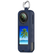 For Insta360 X5 Silicone Protective Case(Midnight Blue)