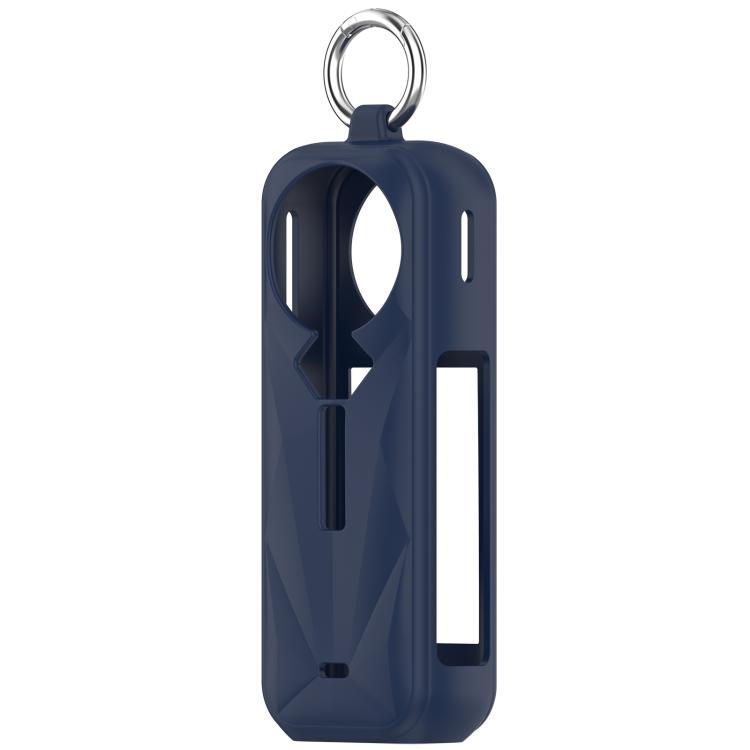For Insta360 X5 Silicone Protective Case(Midnight Blue)