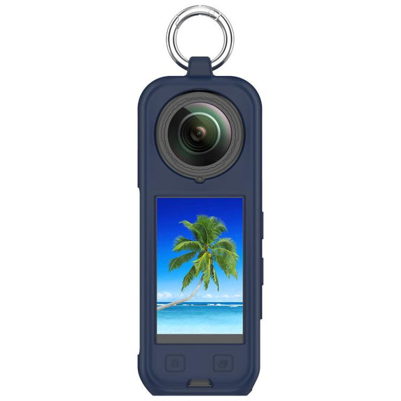 For Insta360 X5 Silicone Protective Case(Midnight Blue)