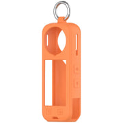 For Insta360 X5 Silicone Protective Case(Orange)