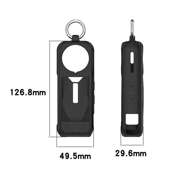 For Insta360 X5 Silicone Protective Case(Orange) - free shipping - PMC TechLife - Order now!