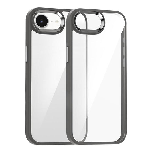 For iPhone 16e Kalebol Gold Shield PC Hybrid TPU Phone Case(Titanium Gray) - free shipping - PMC Jewellery - Order now!