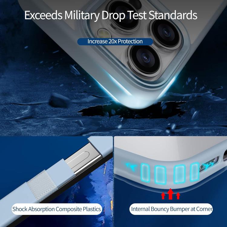 For iPhone 16e Kalebol Gold Shield PC Hybrid TPU Phone Case(Titanium Gray) - free shipping - PMc TechLife - Order now!