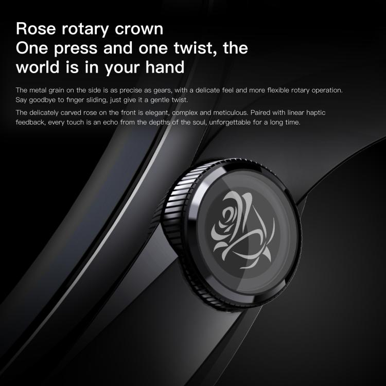 Sense 6 1.43 AMOLED Screen IP68 Waterproof Bluetooth Call Smartwatch Supports Health Monitoring(Wine Red) - free shipping - PMC TechLife - Order now!