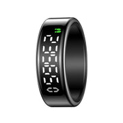 SY01 SIZE 10 Smart Ring, Support Heart Rate / Blood Oxygen / Sleep Monitoring / Multiple Sport Modes(Black)