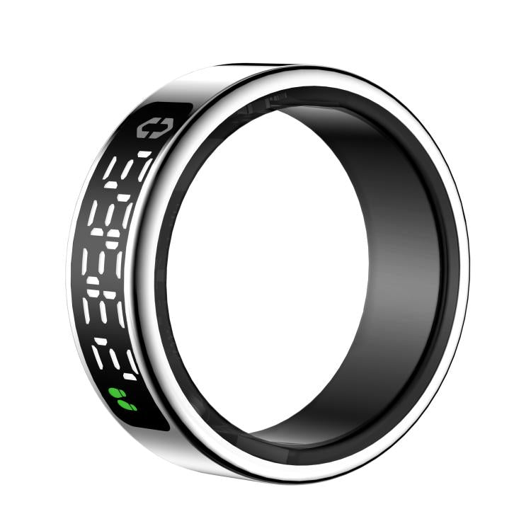 SY01 SIZE 10 Smart Ring, Support Heart Rate / Blood Oxygen / Sleep Monitoring / Multiple Sport Modes(Silver)