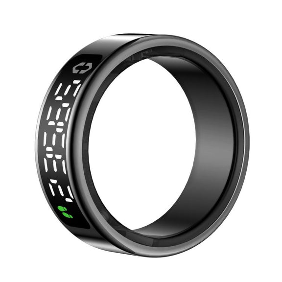 SY01 SIZE 11 Smart Ring, Support Heart Rate / Blood Oxygen / Sleep Monitoring / Multiple Sport Modes(Black)