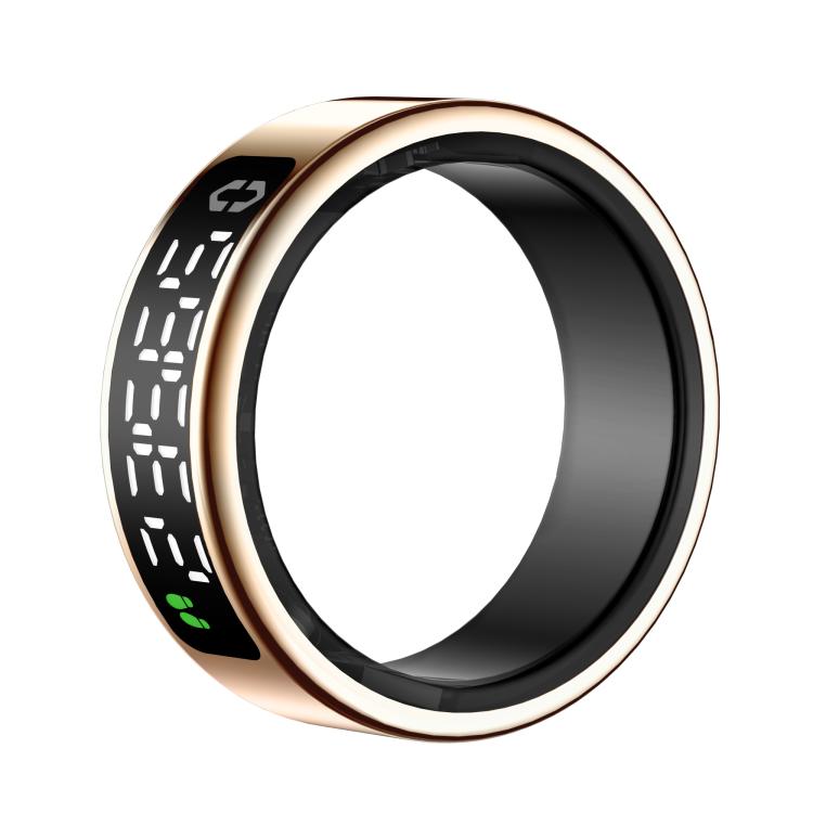 SY01 SIZE 12 Smart Ring, Support Heart Rate / Blood Oxygen / Sleep Monitoring / Multiple Sport Modes(Rose Gold)