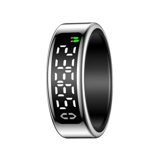 SY01 SIZE 13 Smart Ring, Support Heart Rate / Blood Oxygen / Sleep Monitoring / Multiple Sport Modes(Silver) - free shipping - PMC Jewellery - Order now!