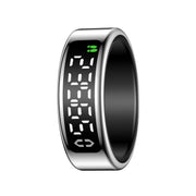SY01 SIZE 13 Smart Ring, Support Heart Rate / Blood Oxygen / Sleep Monitoring / Multiple Sport Modes(Silver)