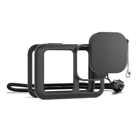 For GoPro HERO13 Black Silicone Protective Case with Wrist Strap & Lens Cover & Side Interface Cover - free shipping - PMC Jewellery - Order now!