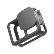 For GoPro HERO13 Black Silicone Protective Case with Wrist Strap & Lens Cover & Side Interface Cover