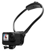 Sports Camera Lazy Neck Bracket Phone Clamp Mount(Black)