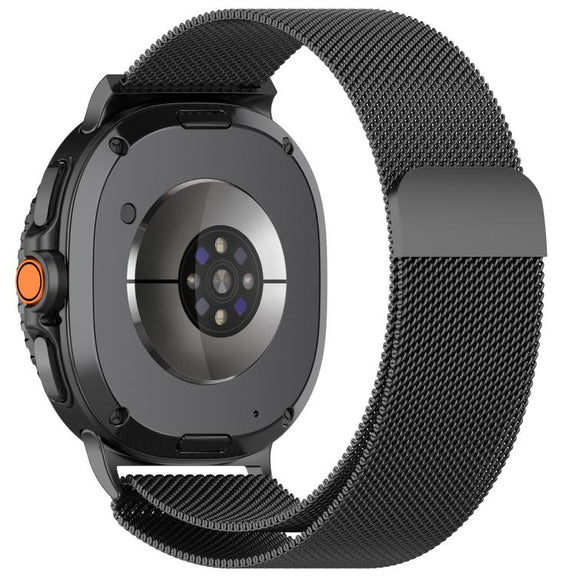 For Samsung Galaxy Watch8 / Watch8 Classic Milan Magnetic Stainless Steel Watch Band(Titanium Gray)
