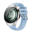 For Huawei Watch 5 42mm Vertical Silicone Watch Band(Light Blue) - free shipping - PMC TechLife - Order now!