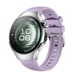 For Huawei Watch 5 42mm Vertical Silicone Watch Band(Light Purple) - free shipping - PMC TechLife - Order now!
