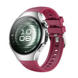 For Huawei Watch 5 42mm Vertical Silicone Watch Band(Wine Red) - free shipping - PMC TechLife - Order now!