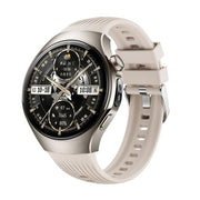 For Huawei Watch 5 46mm Vertical Silicone Watch Band(Starlight)