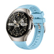 For Huawei Watch 5 46mm Vertical Silicone Watch Band(Cloudy Blue) - free shipping - PMC TechLife - Order now!