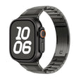 For Apple Watch 46mm / 49mm / 45mm / 44mm Curved Side Detachable Stainless Steel Watch Band(Titanium Gray) - free shipping - PMC TechLife - Order now!