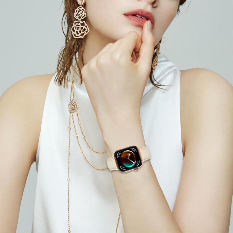 For Huawei Watch Fit 4 / Fit 4 Pro / Fit 3 Lychee Texture Rose Gold Turtle Back Buckle Leather Watch Band(Gray) - free shipping - PMC TechLife - Order now!