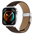 For Huawei Watch Fit 4 / Fit 4 Pro / Fit 3 Lychee Texture Silver Turtle Back Buckle Leather Watch Band(Coffee Color) - free shipping - PMC TechLife - Order now!