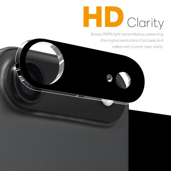 For iPhone 17 Air NORTHJO Camera Lens Protector 3D HD Tempered Glass Film(Black)