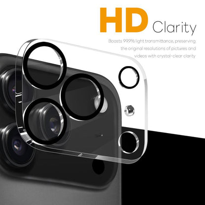 For iPhone 17 Pro 2pcs NORTHJO Camera Lens Protector 3D Night Shot Tempered Glass Film(Black) - iPhone 17 Pro Tempered Glass by NORTHJO | Online Shopping South Africa | PMC Jewellery | Buy Now Pay Later Mobicred